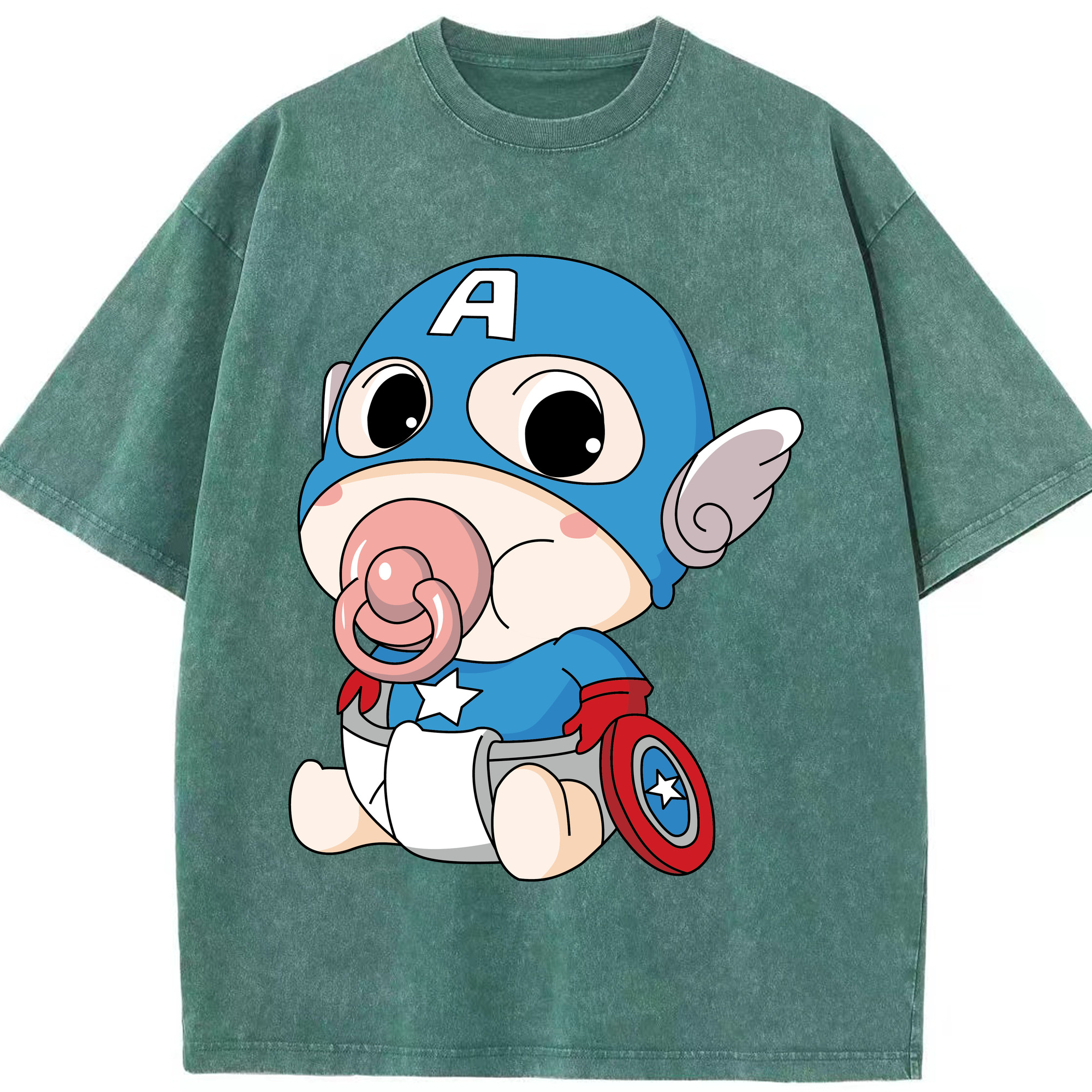 （画像用） アベンジャーズ The Avengers 綿100% ヴィンテージ風 半袖Tシャツ（フロントプリント）